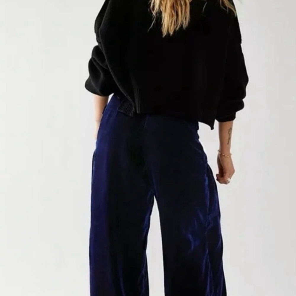 We The Free Lotus Jeans - Velvet Harem Pants - Picture 4 of 5